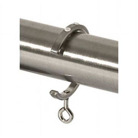 bypass brackets and c rings on round metal rods|ONAVERSE™ Iron Traverse Rod • Ona Drapery .